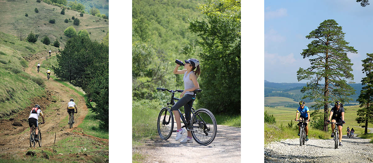 biking in serbia