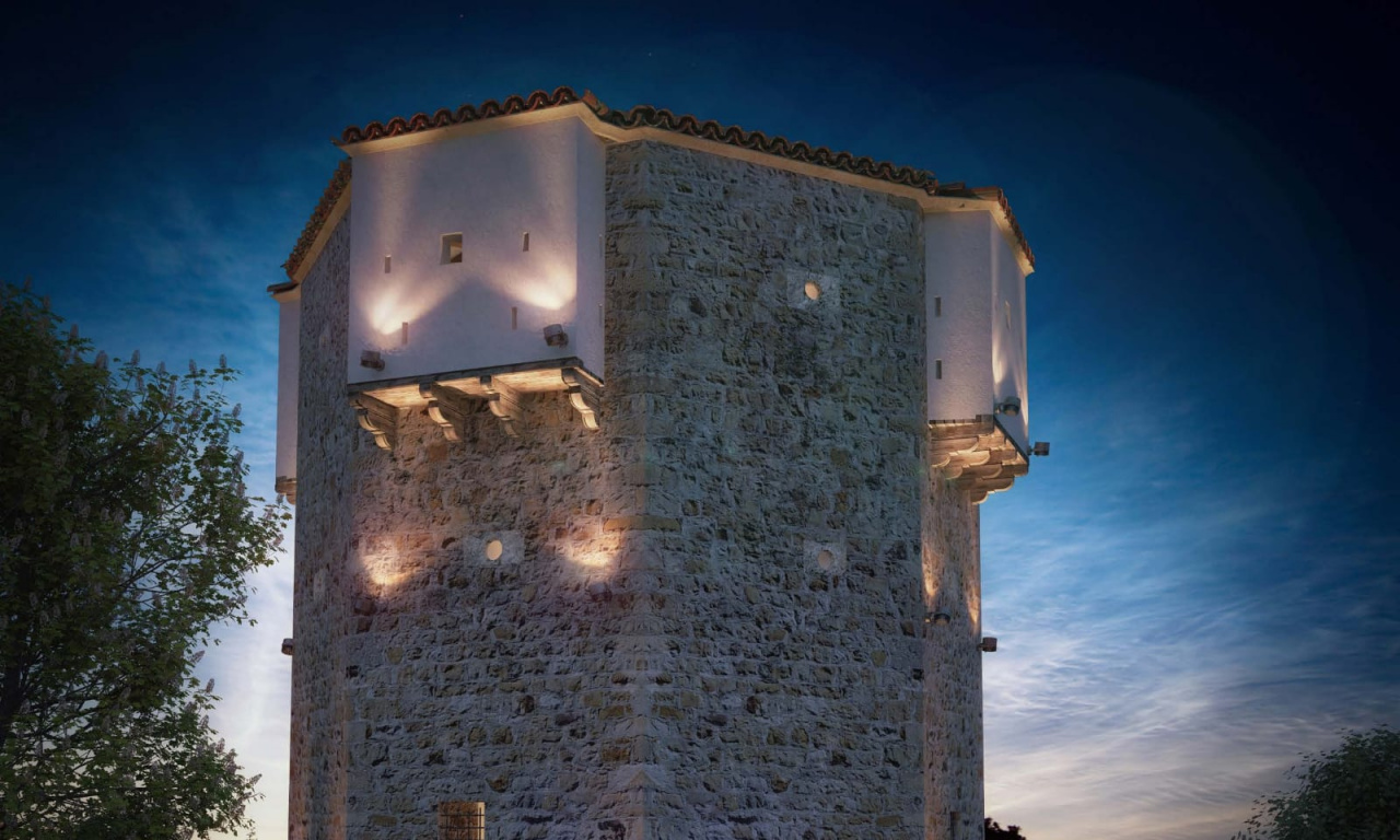 The new glow of the Motrilje tower