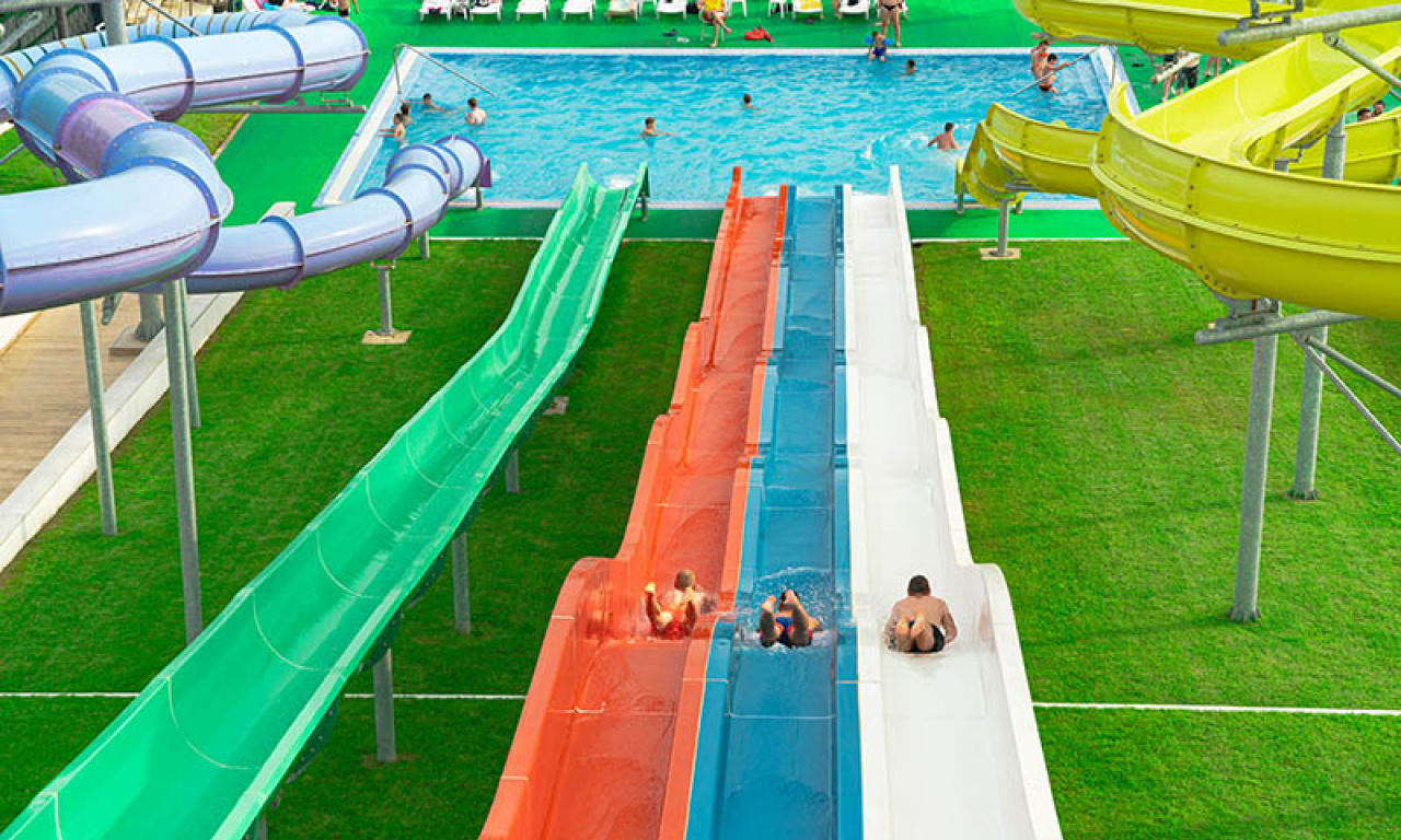 AQUA PARK IN THE SERBIAN DESERT