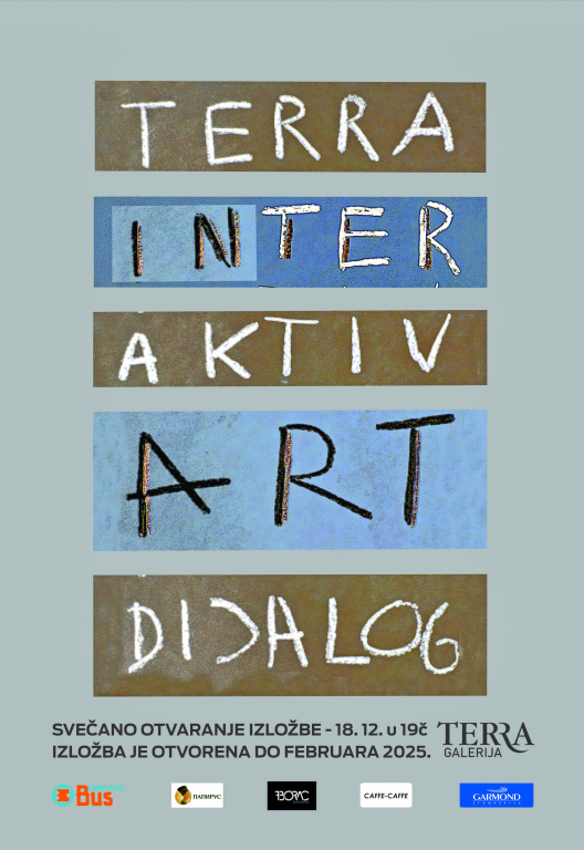 Otvaranje izložbe „Terra interaktivni art dijalog“ u galeriji „Terra“ u Kikindi, 18. decembar 2024. godine