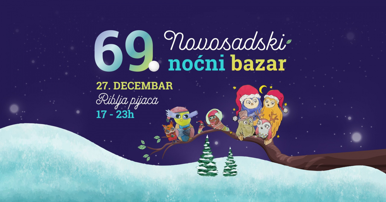 „Novosadski noćni bazar“, 27. decembar 2024. godine