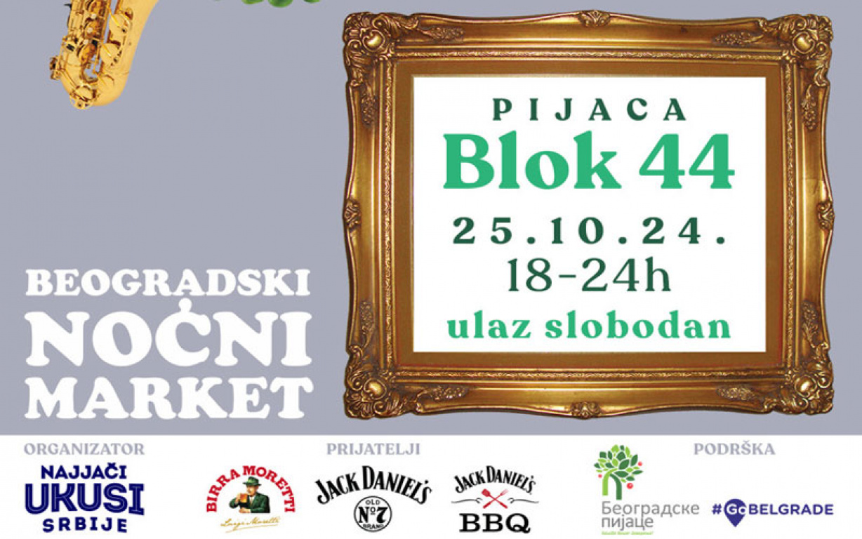 „Beogradski noćni market“ sutra na pijaci „Blok 44“