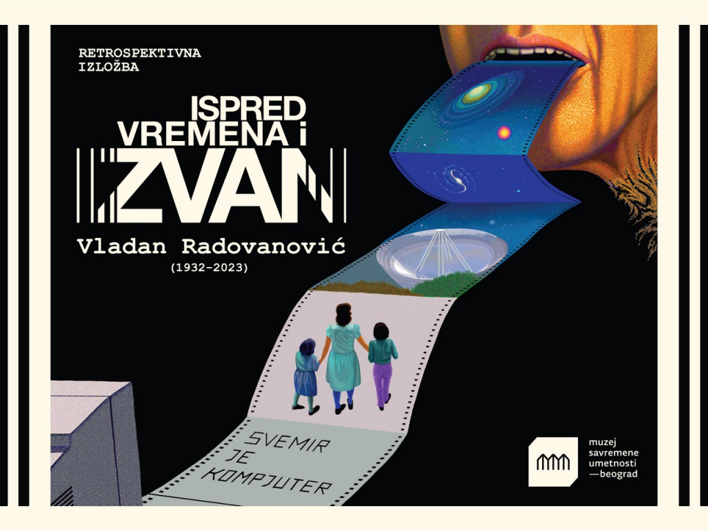 Изложба „Испред времена и изван“ Владана Радовановића у Музеју савремене уметности