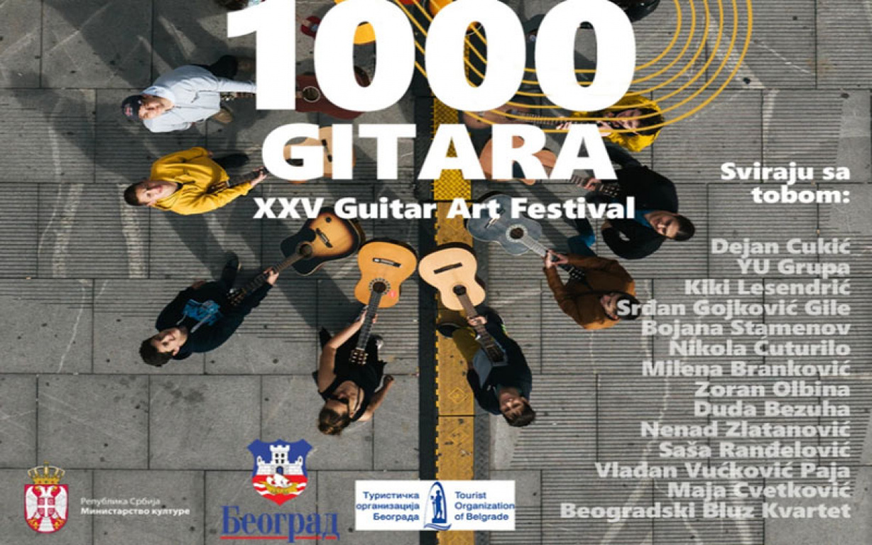 Концерт за рекорд «Guitar Art Festival», 19. маја у Београду