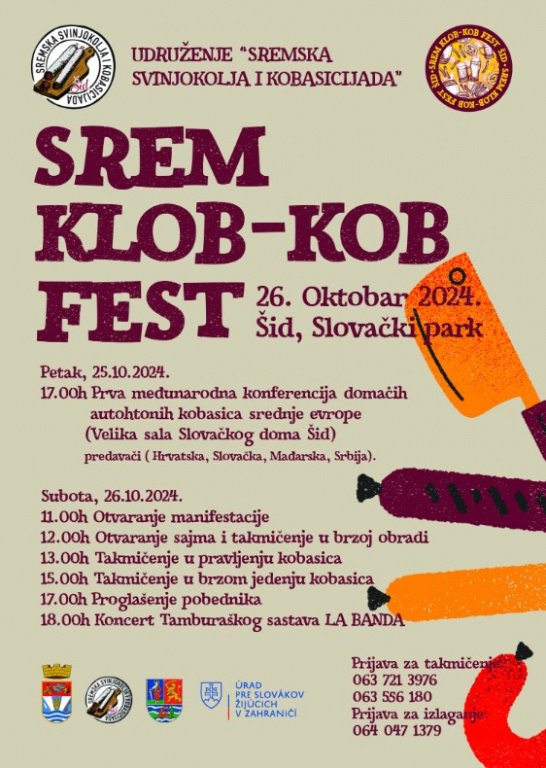 “Srem klob kob fest” 25. i 26. oktobra u Šidu