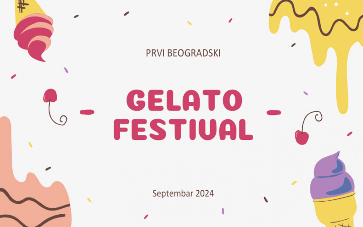 „Beogradski Gelato Festival“ 14. i 15. septembra na Kalemegdanu