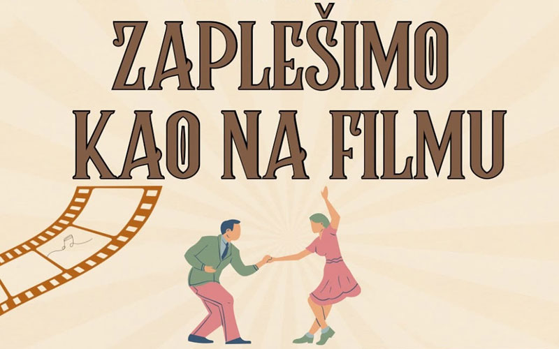 Veče filmske muzike po nazivom “Zaplešimo kao na filmu” danas u Božidarcu