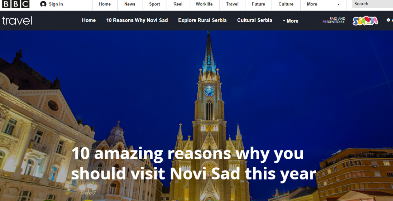 Novi Sad, the city or art and fun